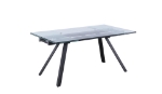 Picture of 35"x 63" extendable clear glass top Extendable Table