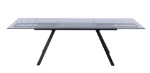 Picture of 35"x 63" extendable clear glass top Extendable Table