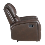 Picture of Brown Genuine leather Reclining Chair