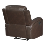 Picture of Brown Genuine leather Reclining Chair