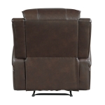 Picture of Brown Genuine leather Reclining Chair