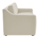 Picture of Velvet Alabaster Modern Sofa