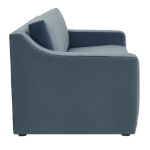 Picture of Velvet Cadet Blue Sofa