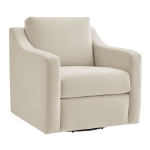 Picture of Velvet Alabaster Modern  Armchair