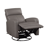 Picture of Genuine leather Glider Mocha Reclining Chair
