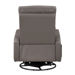 Picture of Genuine leather Glider Mocha Reclining Chair