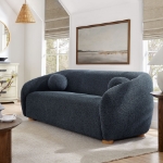 Picture of Fabric Sofa in Navy