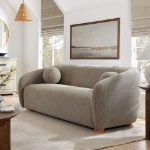 Picture of Fabric Sofa in Taupe