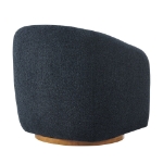 Picture of Fabric Armchair in Navy