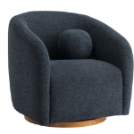 Picture of Fabric Armchair in Navy