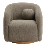 Picture of Fabric Armchair in Taupe