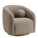 Picture of Fabric Armchair in Taupe