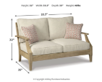 Picture of Outdoor Loveseat w/Cushion