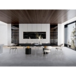 Picture of 120" x 48"  Marble White or Black Rectangular Dining Table