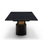 Picture of 120" x 48"  Marble White or Black Rectangular Dining Table