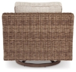 Picture of Outdoor fabric swivel lounge chair
