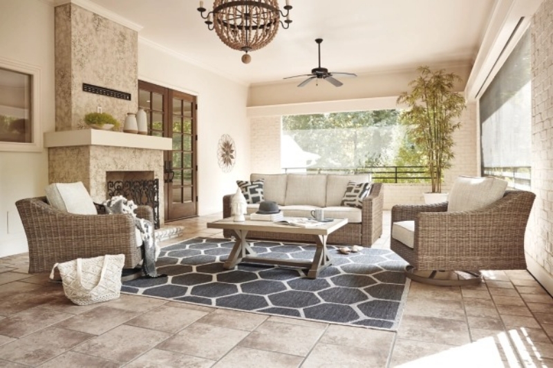 Picture of Outdoor Sofa and Chairs with Coffee Table and more outdoor collections