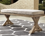 Picture of Outdoor fabric Bench with Cushion