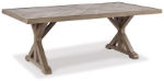 Picture of Outdoor fabric Dining Table and Square End Table