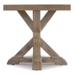 Picture of Outdoor fabric Dining Table and Square End Table