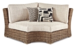 Picture of Outdoor fabric Curved Corner Chair w/Cushion