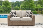 Picture of Outdoor fabric Loveseat w/Cushion