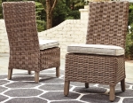 Picture of Outdoor fabric Side Chair and Arm Chair With Cushion