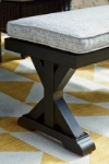 Picture of Outdoor Bench with Cushion