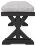 Picture of Outdoor Bench with Cushion