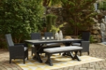Picture of Outdoor Dining Table w/UMB OPT