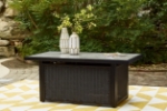 Picture of Outdoor Rectangular Fire Pit Table