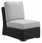 Picture of Outdoor Armless Chair w/Cushion