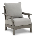 Picture of Outdoor Gray finish wood Loveseat and 2 Chairs with Coffee Table and more outdoor collections