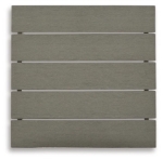 Picture of Outdoor Gray finish wood Square End Table