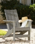 Picture of Outdoor Gray finish wood Adirondack Chair