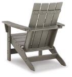 Picture of Outdoor Gray finish wood Adirondack Chair