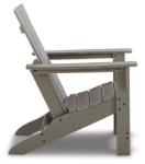 Picture of Outdoor Gray finish wood Adirondack Chair