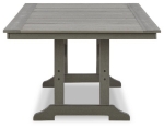 Picture of Outdoor Gray finish wood Dining Table