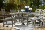 Picture of Outdoor Gray finish wood Dining Table
