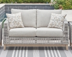 Picture of Outdoor Loveseat with Cushion