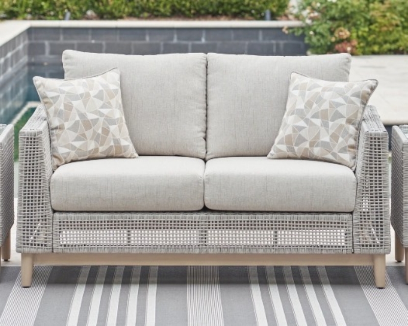 Picture of Outdoor Loveseat with Cushion