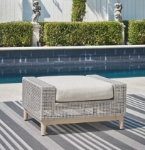 Picture of Outdoor Ottoman with Cushion