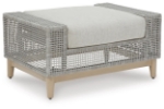 Picture of Outdoor Ottoman with Cushion