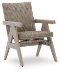 Picture of Outdoor Wood finish Rocking Arm Chair