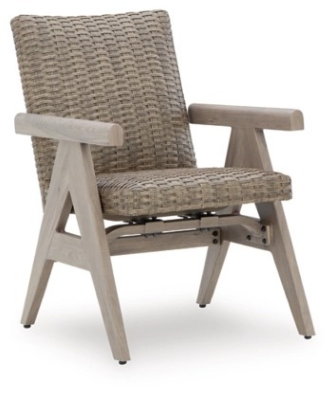 Picture of Outdoor Wood finish Rocking Arm Chair