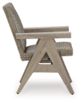 Picture of Outdoor Wood finish Rocking Arm Chair