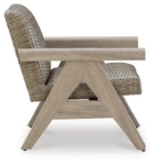 Picture of Outdoor Wood finish Rocking Lounge Chair