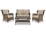 Picture of Outdoor Loveseat and Coffee Table and more outdoor collections