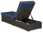 Picture of Outdoor Chaise Lounge with Cushion