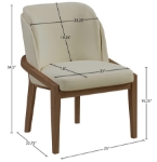 Picture of Leather Upholstered Dining Chair